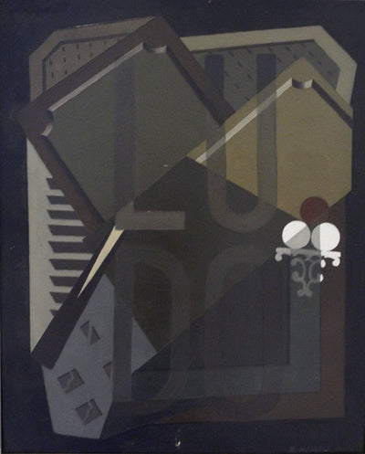 Cubist Composition in entryway