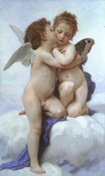 Cupid and Psyche in modern living room