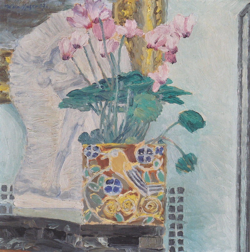 Cyclamen by Koloman Moser — Oil Painting Reproduction