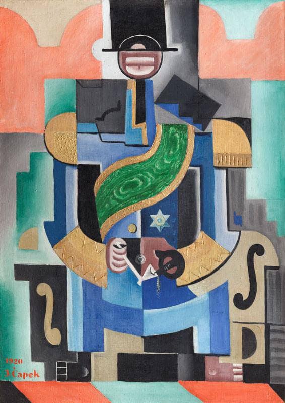 The African King by Josef Capek — Oil Painting Reproduction