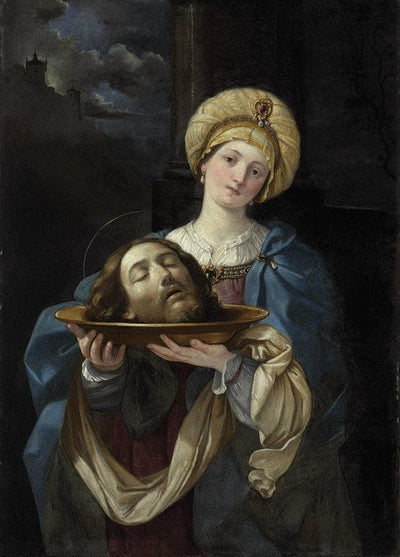 Salome with the Head of John the Baptist in home office