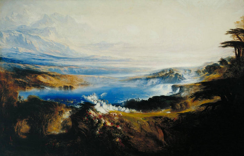 The Plains of Heaven by John Martin — Oil Painting Reproduction