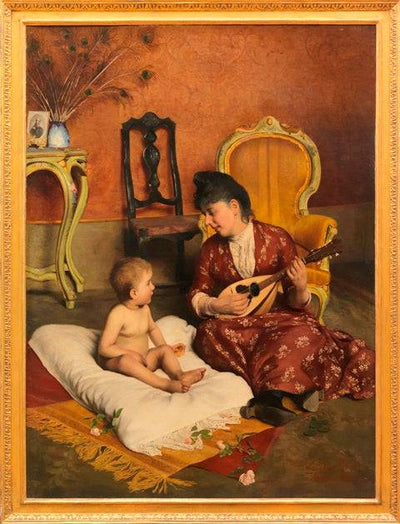 The lullaby in master bedroom