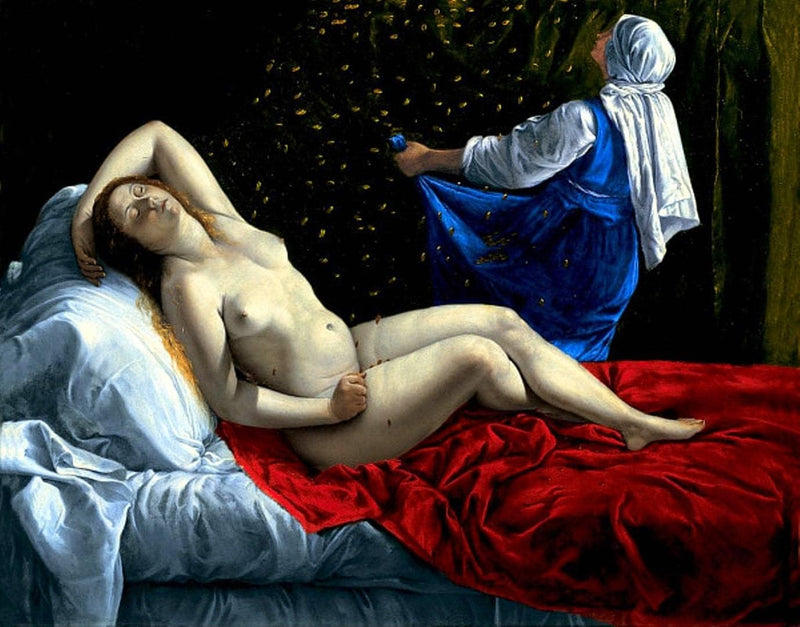 Danae by Artemisia Gentileschi — Oil Painting Reproduction