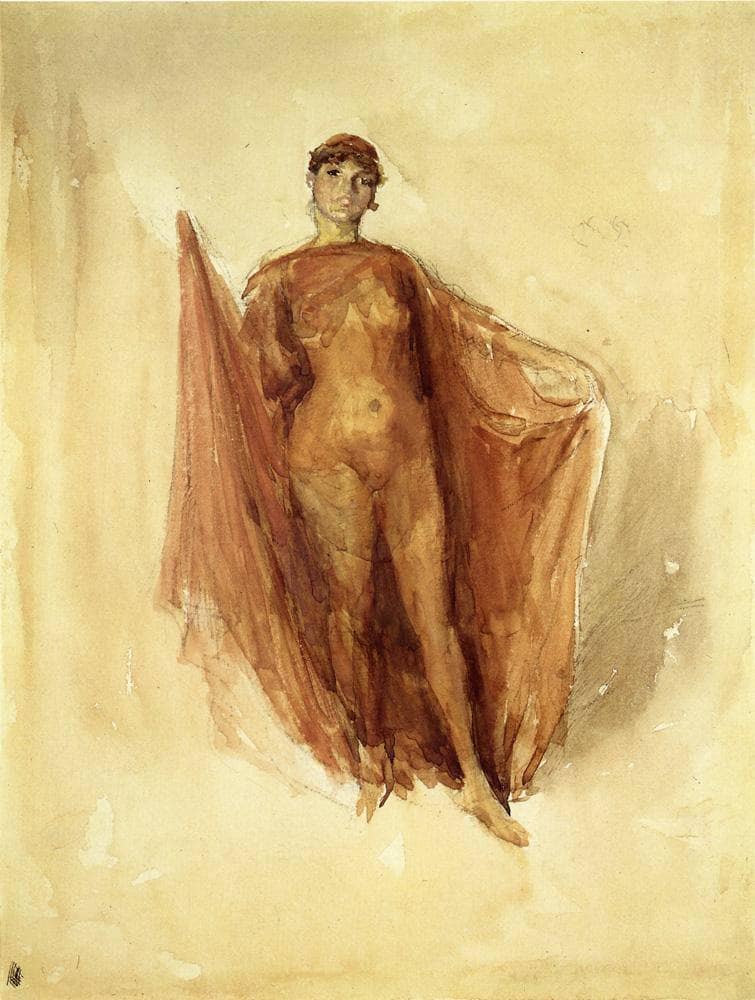 Dancing Girl by James McNeill Whistler — Oil Painting Reproduction