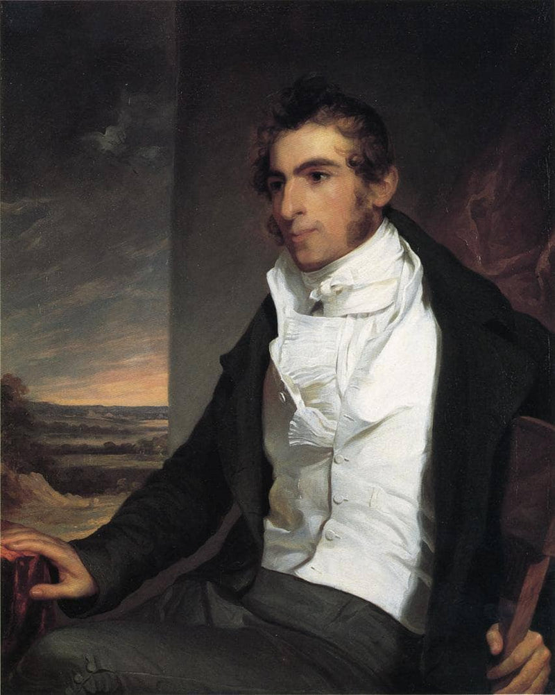 Daniel LaMotte by Thomas Sully — Oil Painting Reproduction