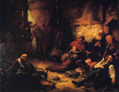 The Burning of Chambersburg, Pennsylvania in entryway