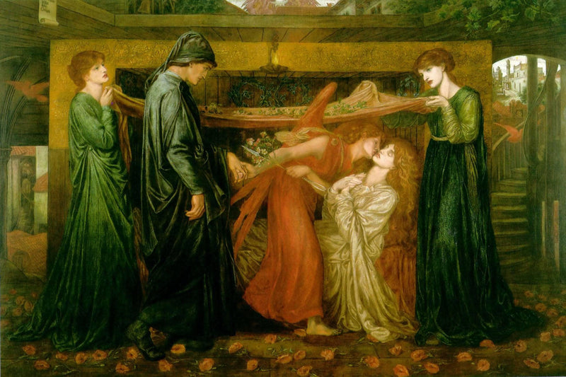 Dante's Dream by Dante Gabriel Rossetti — Oil Painting Reproduction