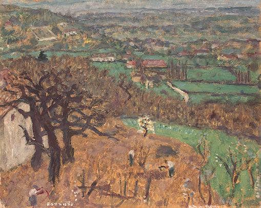 Dauphine Landscape by Pierre Bonnard — Oil Painting Reproduction