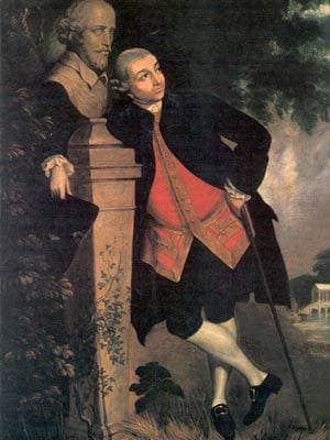 David Garrick by Thomas Gainsborough — Oil Painting Reproduction