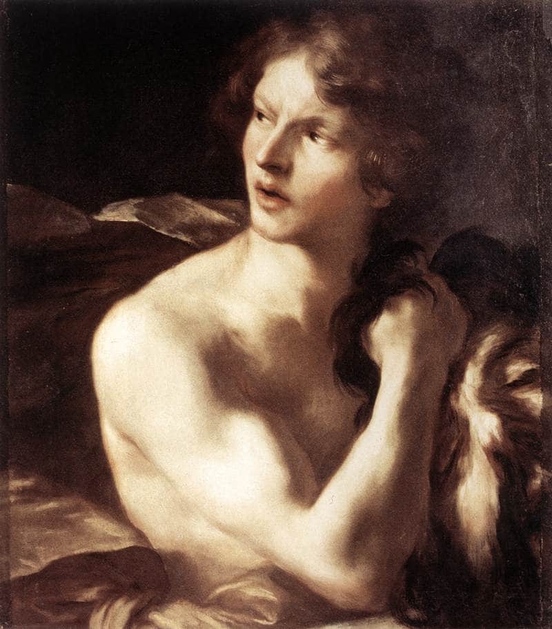 David with the Head of Goliath by Gian Lorenzo Bernini — Oil Painting Reproduction