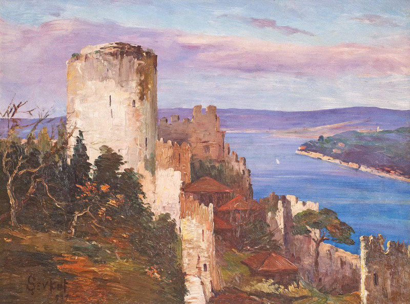 Rumeli Hisarı by Sevket Dag — Oil Painting Reproduction