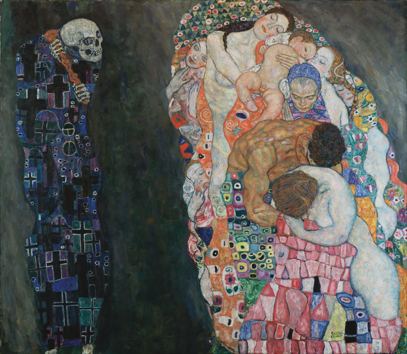 Death and Life by Gustav Klimt — Oil Painting Reproduction