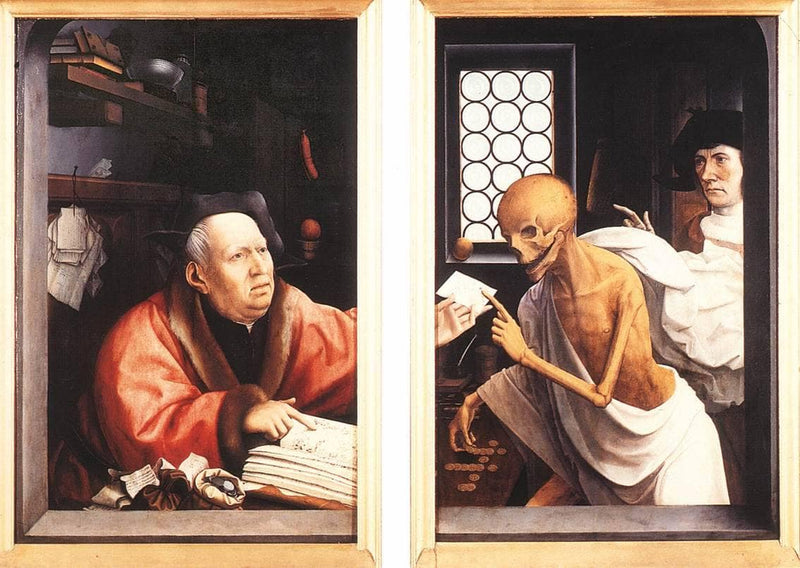 Death and the Miser by Jan Provoost — Oil Painting Reproduction
