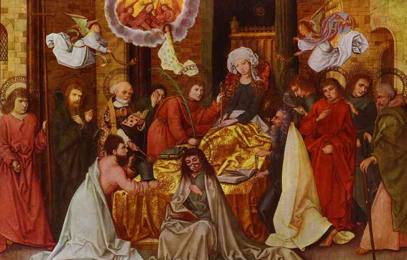 Death of the Virgin by Hans Holbein the Younger — Oil Painting Reproduction