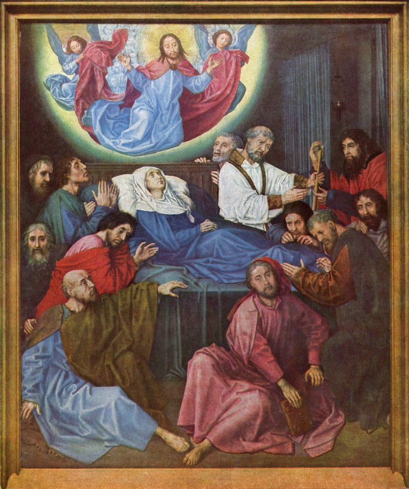 Death of the Virgin by Hugo van der Goes — Oil Painting Reproduction