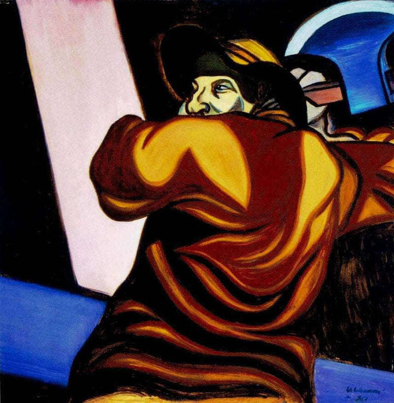 Decapitator by Vilho Lampi — Oil Painting Reproduction