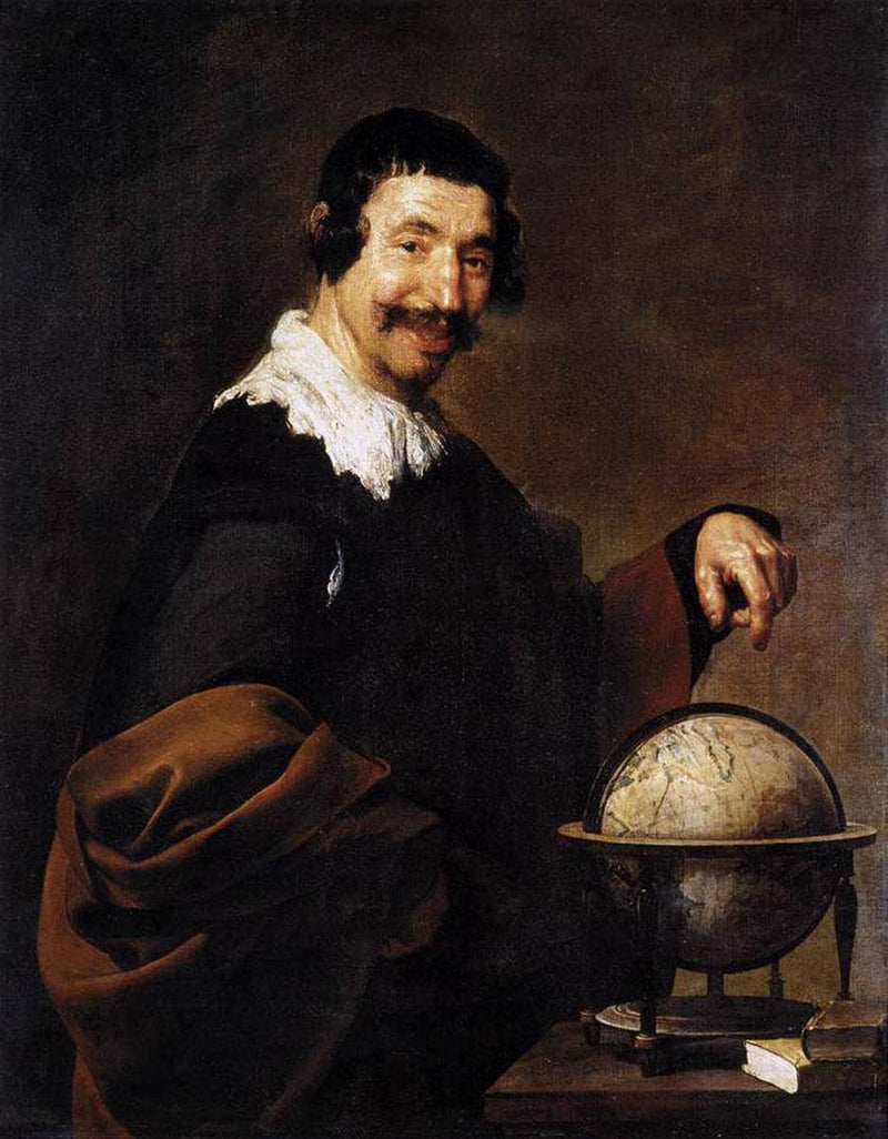 Democritus by Diego Velazquez — Oil Painting Reproduction