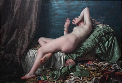 Demon, World and Flesh in entryway