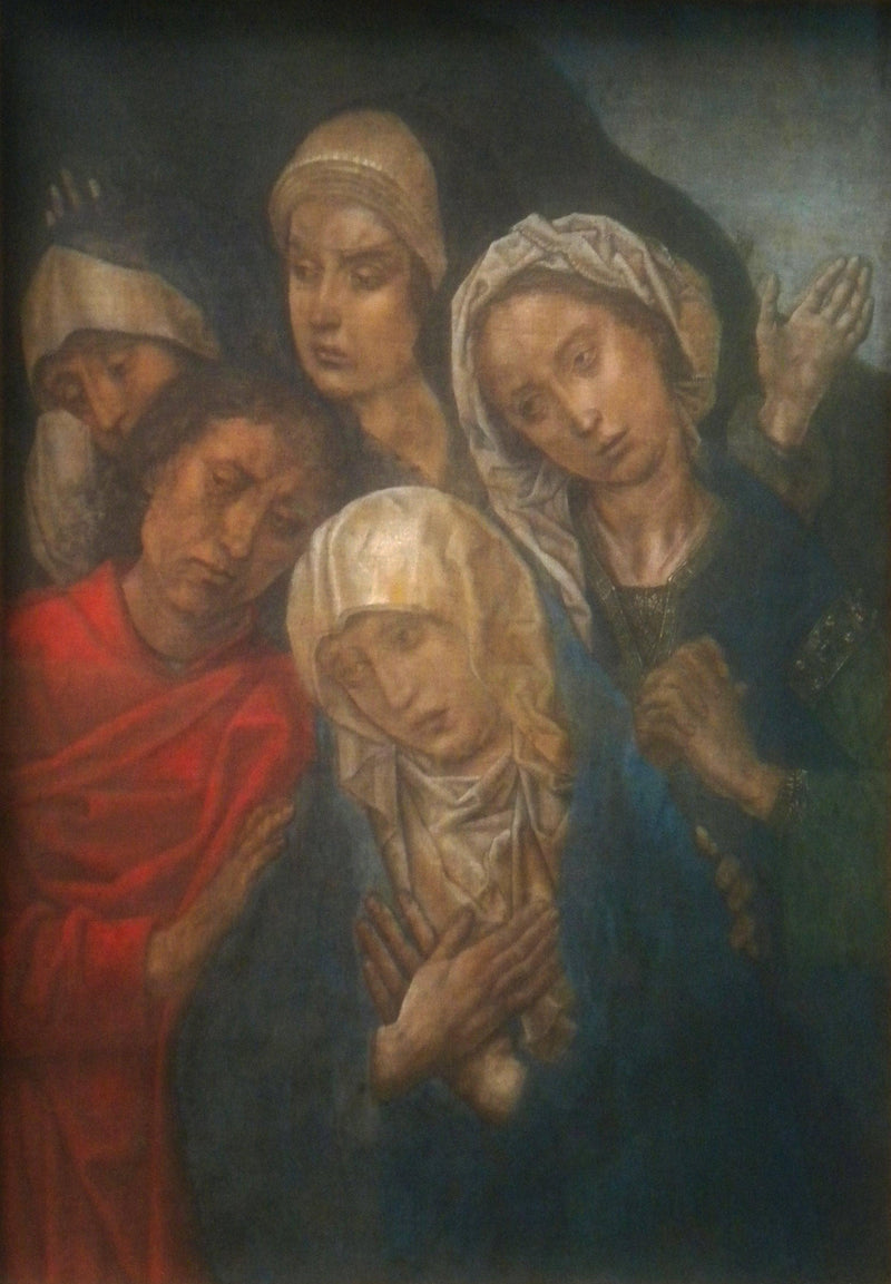 Deposition Diptych (Small Deposition, right wing) by Hugo van der Goes — Oil Painting Reproduction