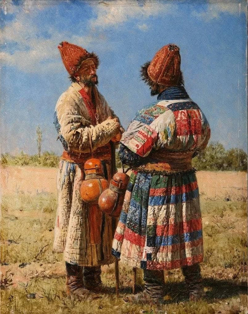 Dervishes-Duvans by Vasily Vereshchagin, Oil Painting Reproduction