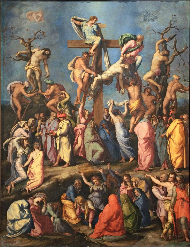 Descente De Croix by Alessandro Allori — Oil Painting Reproduction