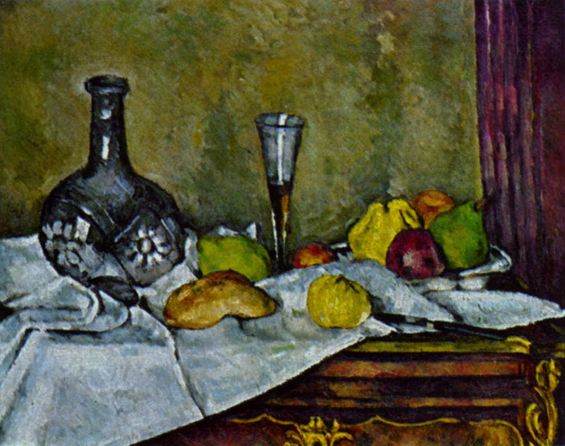 Dessert by Paul Cezanne — Oil Painting Reproduction