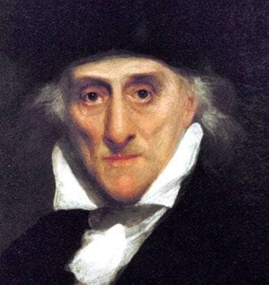 Detail of a Portrait of the Italian Poet and Librettist Lorenzo Da Ponte in Old Age by Samuel Morse — Oil Painting Reproduction