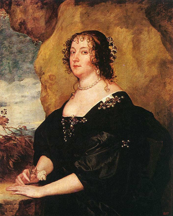 Diana Cecil, Countess of Oxford by Anthony van Dyck — Oil Painting Reproduction