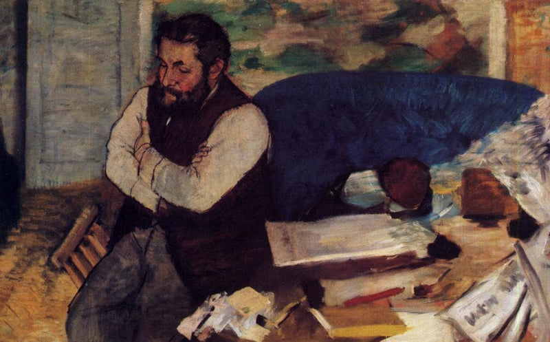 Diego Martelli by Edgar Degas — Oil Painting Reproduction
