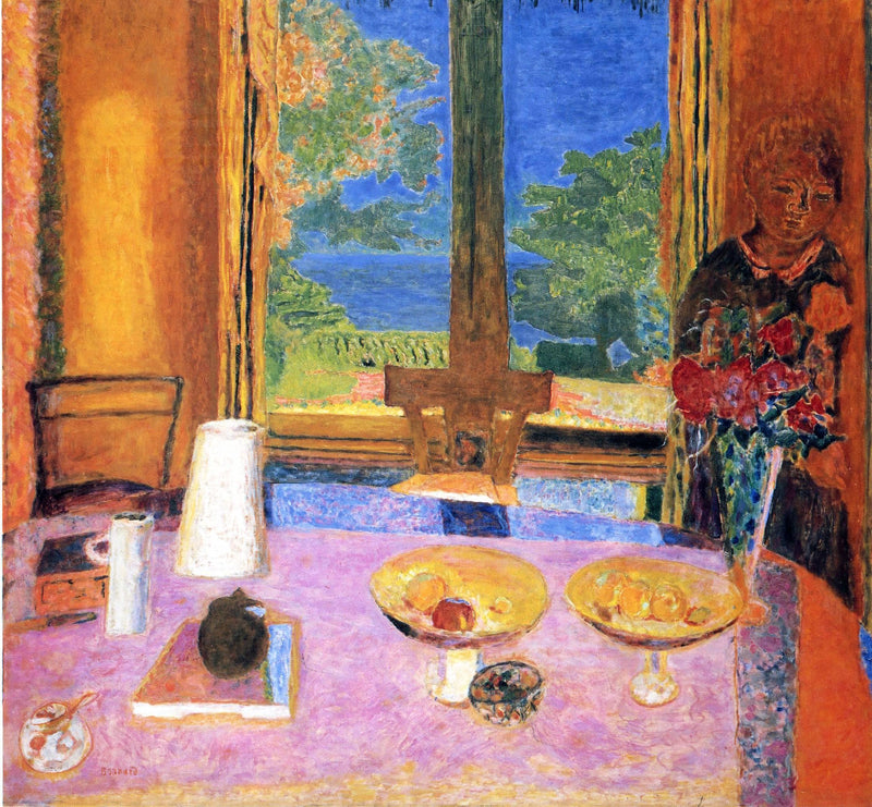 Dining Room on the Garden by Pierre Bonnard — Oil Painting Reproduction