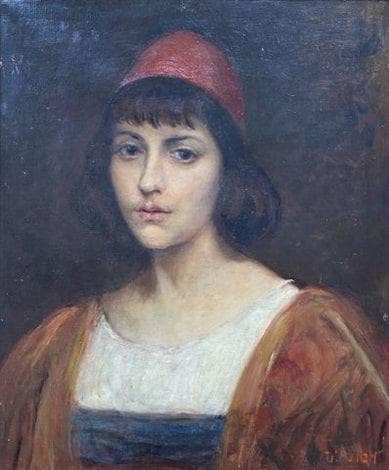 Young Neapolitan by Diogène Maillart — Oil Painting Reproduction