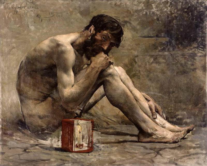 Diogenes by Jules Bastien-Lepage — Oil Painting Reproduction