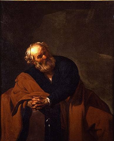 Saint Peter in living room