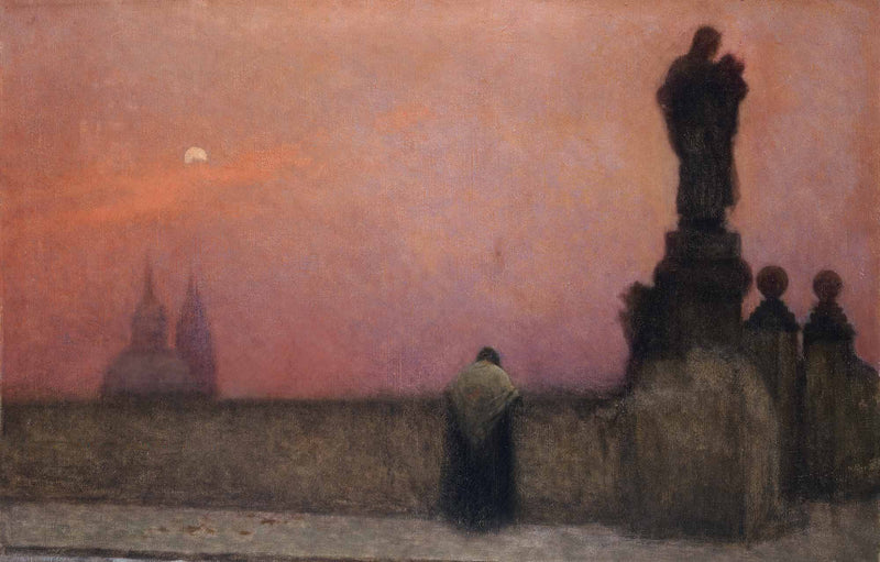 Dusk by Jakub Schikaneder — Oil Painting Reproduction