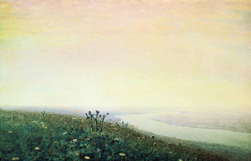 Dnieper in the morning by Arkhyp Kuindzhi — Oil Painting Reproduction