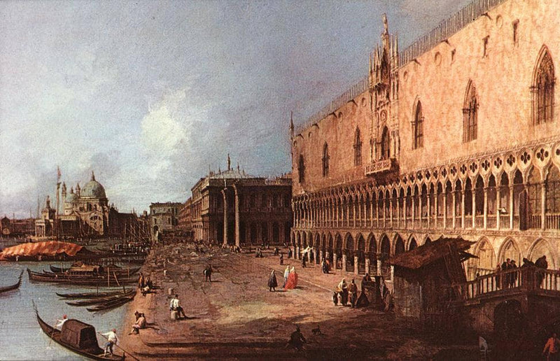 Doge's Palace by Canaletto — Oil Painting Reproduction
