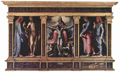 Trinity Tryptych in dining room