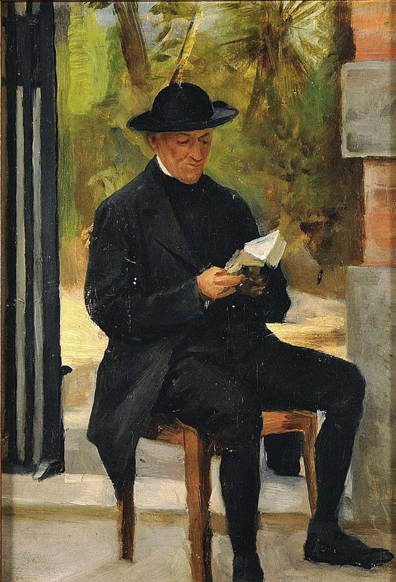 Don Giovanni by Silvestro Lega — Oil Painting Reproduction