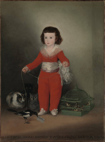 Don Manuel Osorio Manrique de Zuniga in study