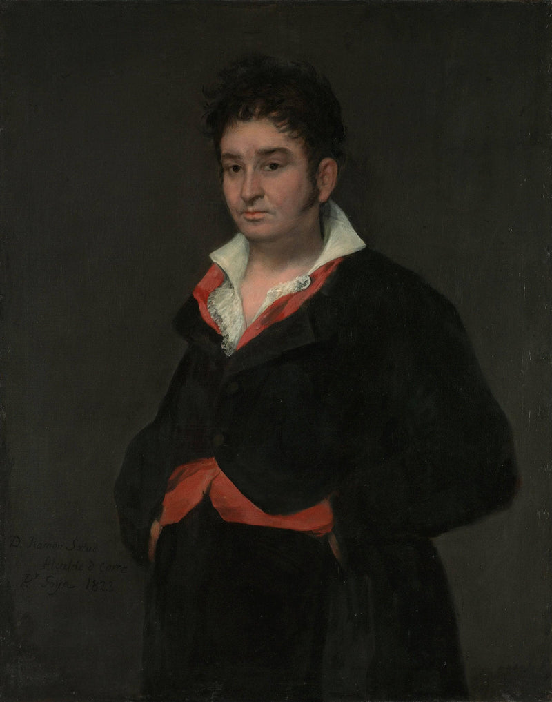 Don Ramon Satue by Francisco Goya — Oil Painting Reproduction