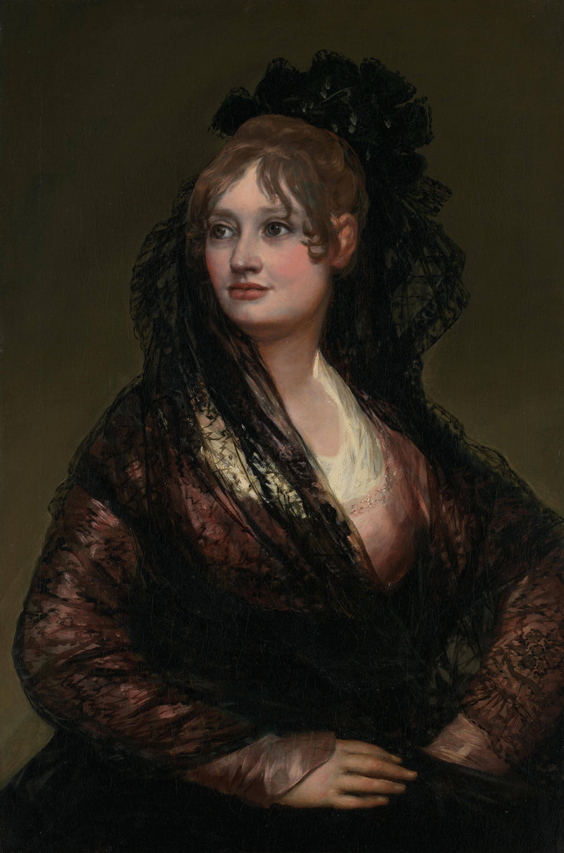 Dona Isabel de Porcel by Francisco Goya — Oil Painting Reproduction