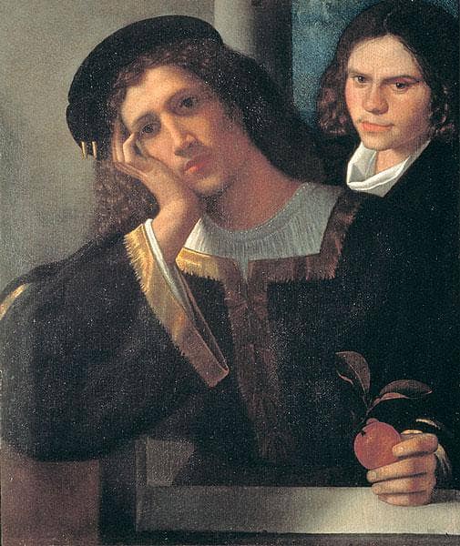 Double Portrait by Giorgione — Oil Painting Reproduction
