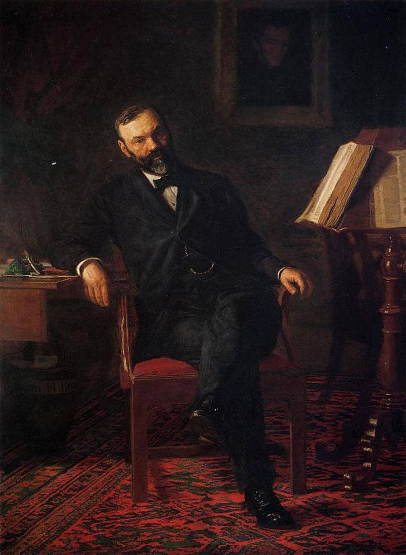 Dr John H Brinton by Thomas Eakins — Oil Painting Reproduction