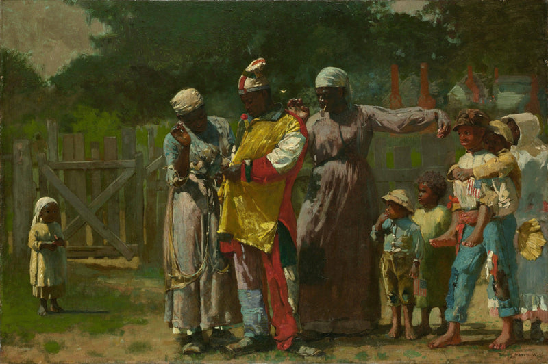 Dressing for the Carnival by Winslow Homer — Oil Painting Reproduction