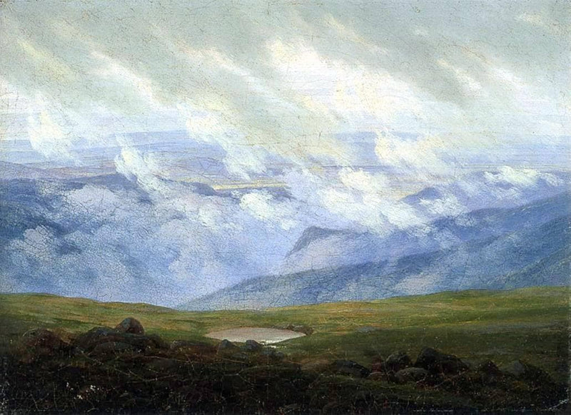 Drifting Clouds by Caspar David Friedrich — Oil Painting Reproduction