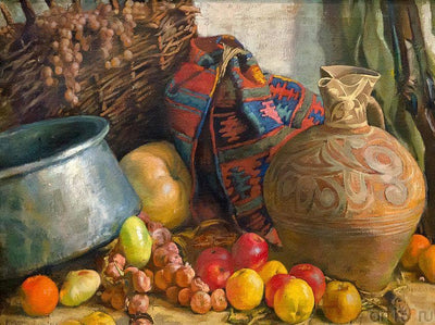 Caucasian still life in master bedroom