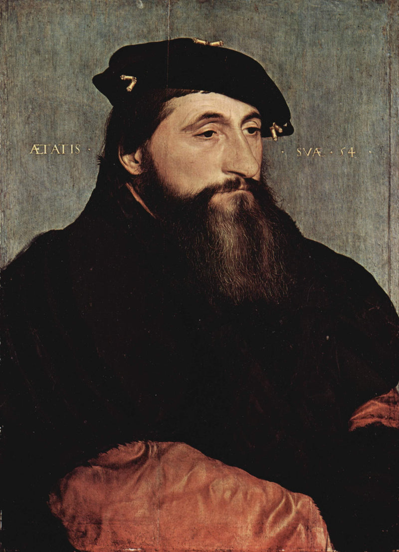 Duke Anton the Good of Lorraine by Hans Holbein the Younger — Oil Painting Reproduction