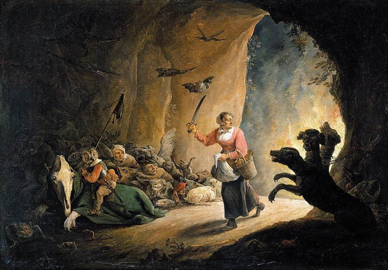 Dulle Griet (Mad Meg) by David Teniers the Younger — Oil Painting Reproduction