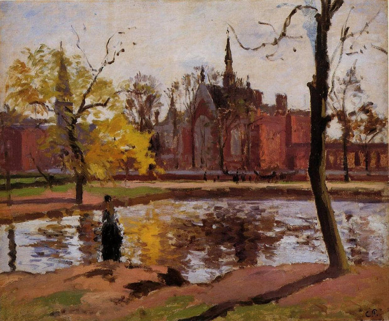 Dulwich College, London by Camille Pissarro — Oil Painting Reproduction